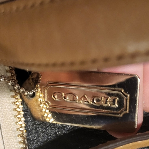 Coach Bleecker Cooper Large Satchel Purse Camo Flower Print Bag With Dust Bag - Picture 5 of 16